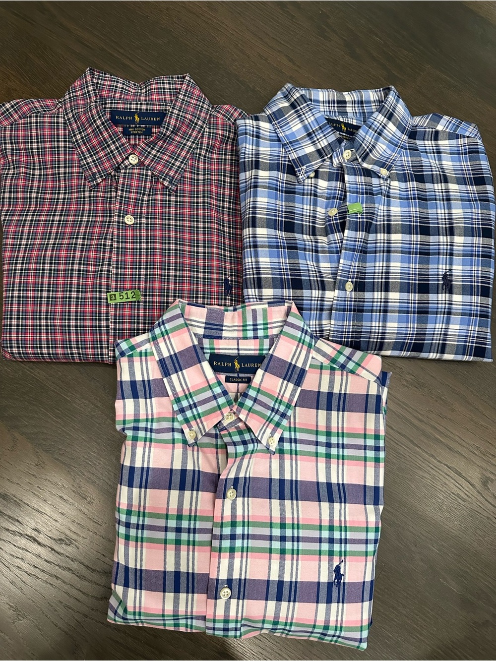 Ralph Lauren Polo Men’s button down shirts size Large